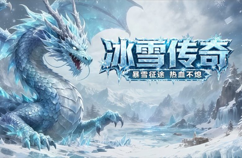 冰雪传奇点卡版游戏海报图